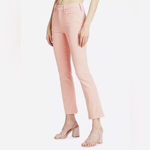 Tory Burch Alexa Cropped Skinny Jeans low rise light pink peach Size 29